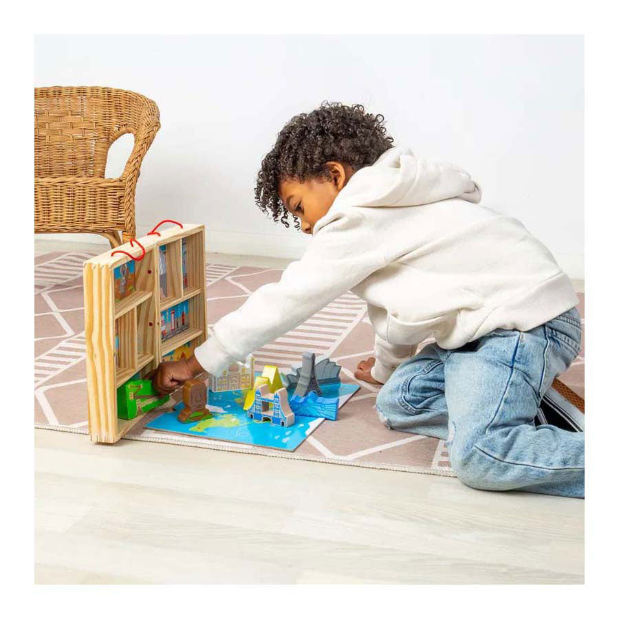 Bigjigs Houten Reis Speelset, 10dlg.