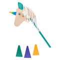BS Toys Houten Eenhoorn Stokpaard - 4dlg.