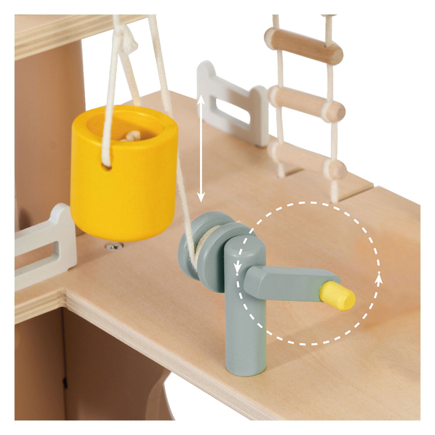 Classic World Houten Poppenhuis Boomhut, 31dlg.
